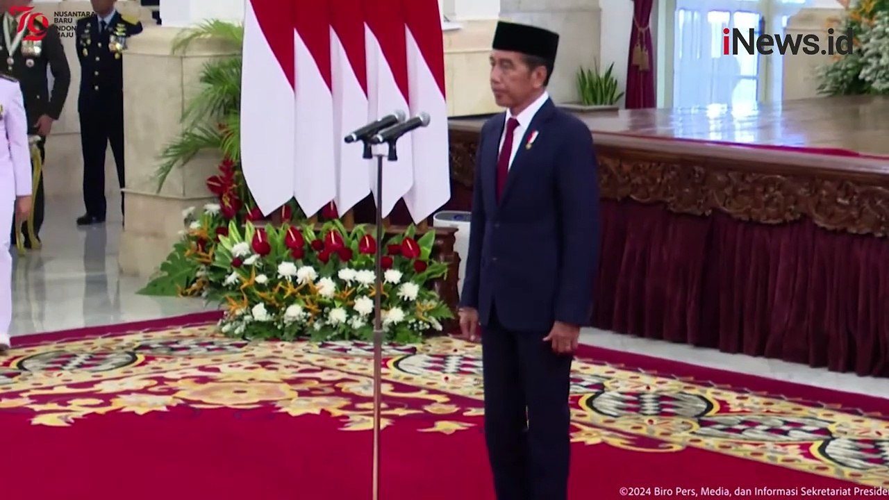 Jelang HUT RI, Jokowi Anugerahkan 64 Tokoh Tanda Jasa dan Tanda Kehormatan