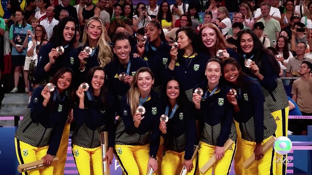 Encerramento final da Olimpíada 2024 - Mulheres do Brasil
