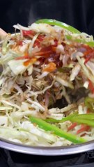 Best Street Food Combo Cooking _ Spring Roll _ Misal Pav _#food #cooking