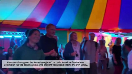 Machynlleth's El Sueño Existe headliner embodies spirit of multicultural event in bold mainstage performance