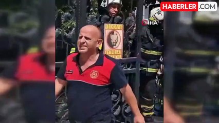 Yalova'da villada korkutan yangın