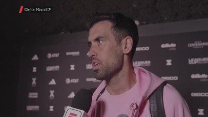 Inter Miami - Busquets : "Tout aurait été différent si Messi avait joué"