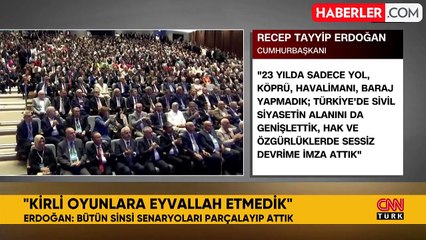 AK Parti 23 yaşında! Cumhurbaşkanı Erdoğan'ın ''Özeleştiri'' çıkışı törene damga vurdu