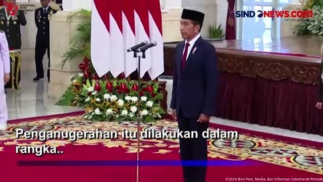 Presiden Jokowi Anugerahi Gelar Kehormatan untuk Surya Paloh, Luhut hingga Airlangga Hartarto