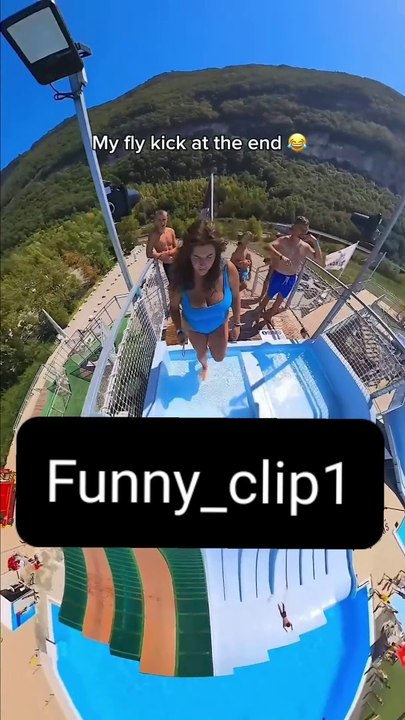 My jump at water  slide rate this in comments