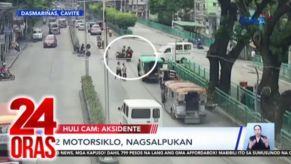 2 motorsiklo, nagsalpukan | 24 Oras