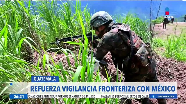 Guatemala refuerza la vigilancia de su frontera con México ante la llegada de chiapanecos