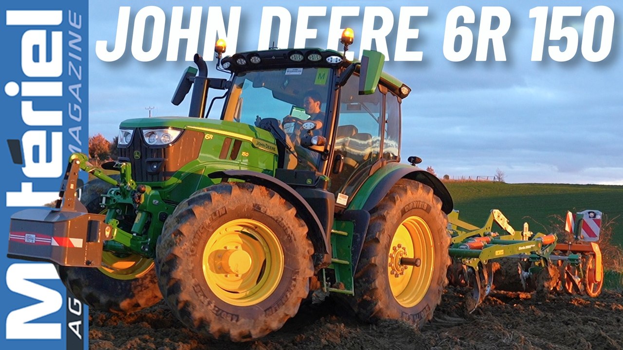 Essai John Deere 6R 150 - Le bon à tout faire