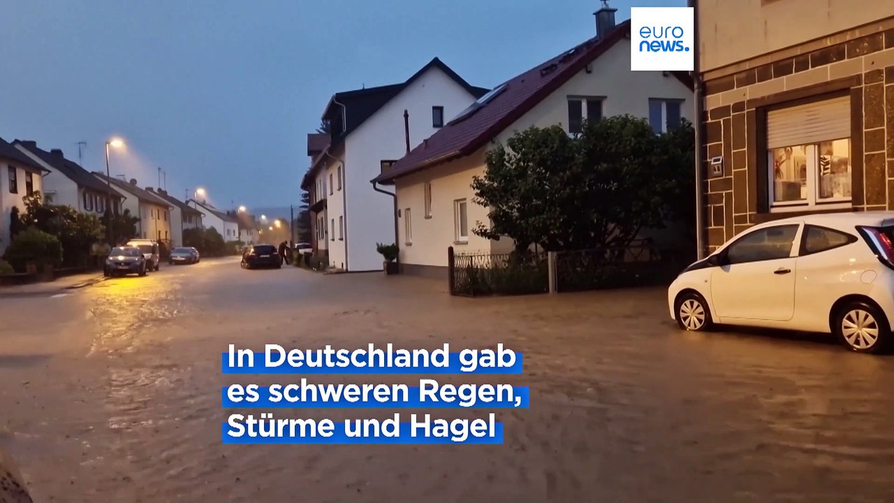 Nach der Hitze kommen die Gewitter: Unwetterwarnungen für Deutschland und Belgien