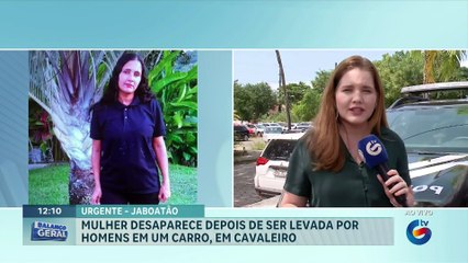 Mulher é arrastada para dentro de carro e some em Cavaleiro