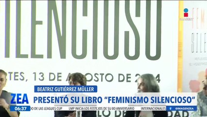 Beatriz Gutiérrez Müller presenta su libro "Feminismo silencioso"