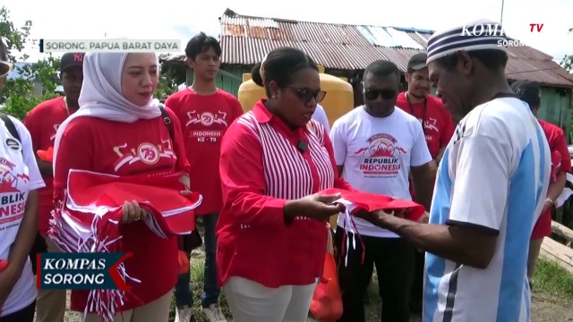 Gerakan Bagi Bendera Merah Putih Semangatkan Warga Sambut Hari Kemerdekaan