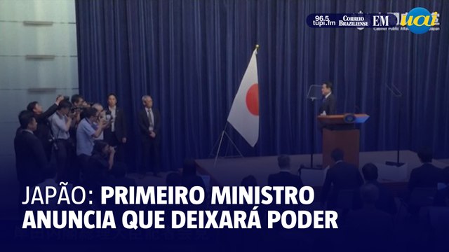 Primeiro-ministro japonês vai deixar o poder