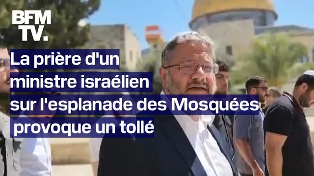 La prière d'un ministre israélien sur l'esplanade des Mosquées suscite l’indignation