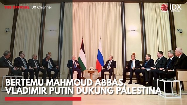 Bertemu Mahmoud Abbas, Vladimir Putin Dukung Palestina
