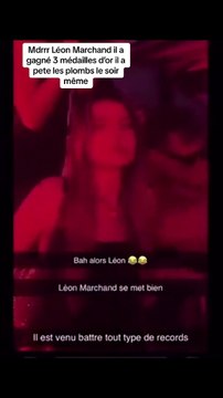 Léon Marchand en couple avec une autre athlète multi-médaillée ?