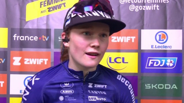 Cycling - Tour de France Femmes 2024 - Puck Pieterse : To take the win here, ahead of Demi Vollering, it's really a dream coming true