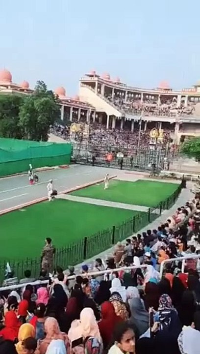 Pakistan And India Border Wagah Border Lahore Pakistan