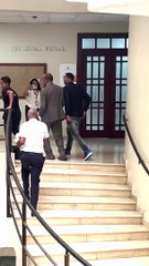 Así llega Wander Franco para conocer la primera audiencia preliminar de su caso