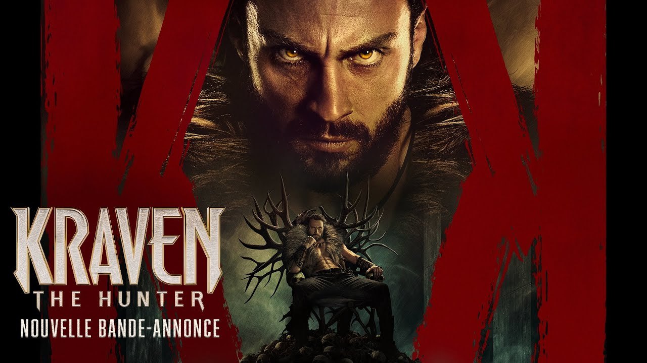 Kraven The Hunter - Nouvelle bande-annonce VOSTFR (MARVEL COMICS, Aaron Taylor-Johnson, Russell Crowe)