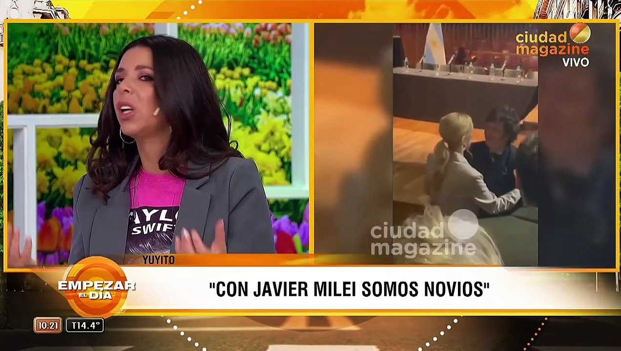 Amalia Yuyito González habló de su noviazgo con Javier Milei
