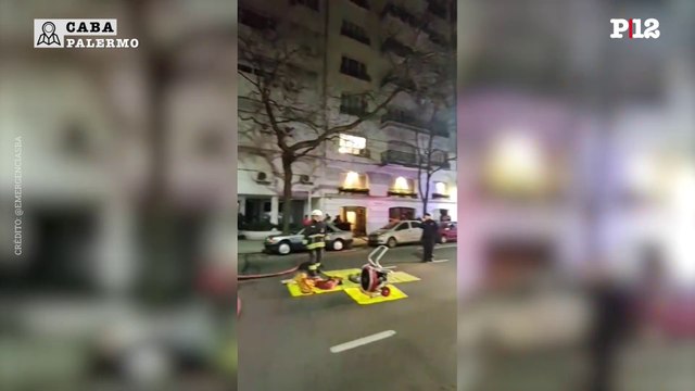 Una mujer de 70 años murió al quedar atrapada en un incendio en Palermo