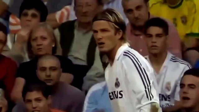 Le but légendaire de Roberto Carlos sur un centre de David Beckam au Real Madrid