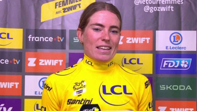 Cycling - Tour de France Femmes 2024 - Demi Vollering : Not surprised by Puck Pieterse... a very deserved win for her