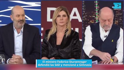 El ministro Federico Sturzenneger defendió las SAD y mencionó a Gimnasia