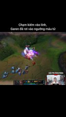 Chạm kiếm vào lính, Garen đã rơi vào ngưỡng máu tử #garen #darius #lienminhhuyenthoai #leagueoflegends