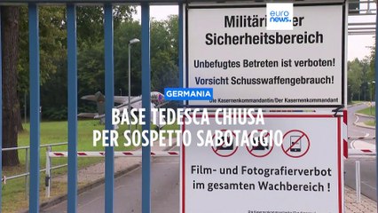 Germania, due basi militari al centro di possibili sabotaggi. Ai dipendenti: "Non bevete l'acqua"
