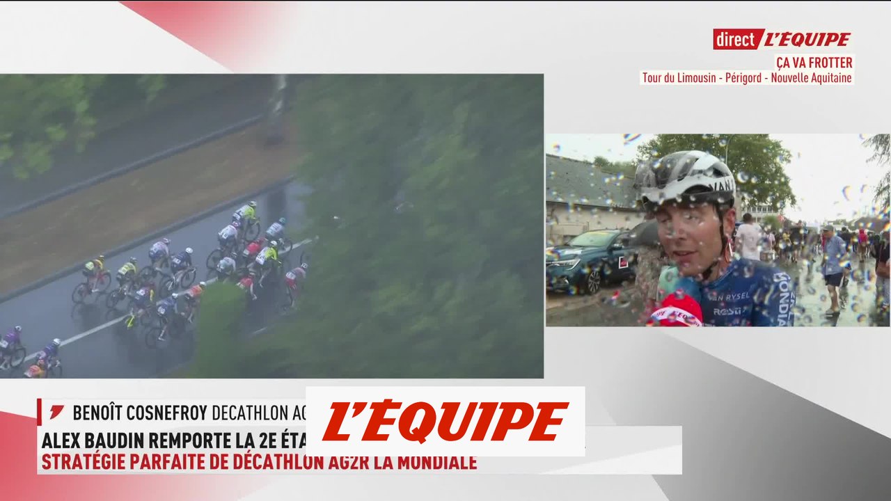 Cosnefroy : «Alex avait des supers jambes» - Cyclisme - Tour du Limousin