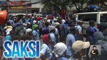 Kilos-protesta ng MANIBELA vs. PUVMP, naging tensyonado | Saksi