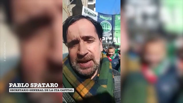Reclamo de los trabajadores estatales al gobierno porteño