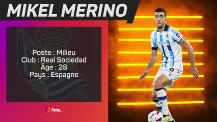 Real Sociedad - Merino, le profil d'Opta