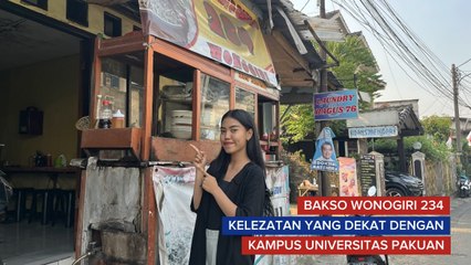 Bakso Wonogiri 234 Kelezatan yang dekat dengan kampus Universitas Pakuan