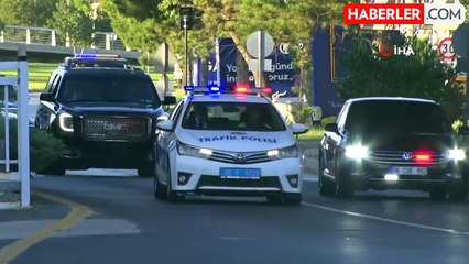 Filistin Devlet Başkanı Mahmud Abbas Ankara'ya geldi