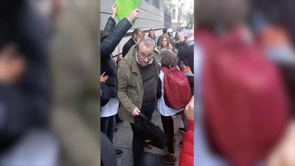 Lilia Lemoine agredió a docentes afuera del Congreso