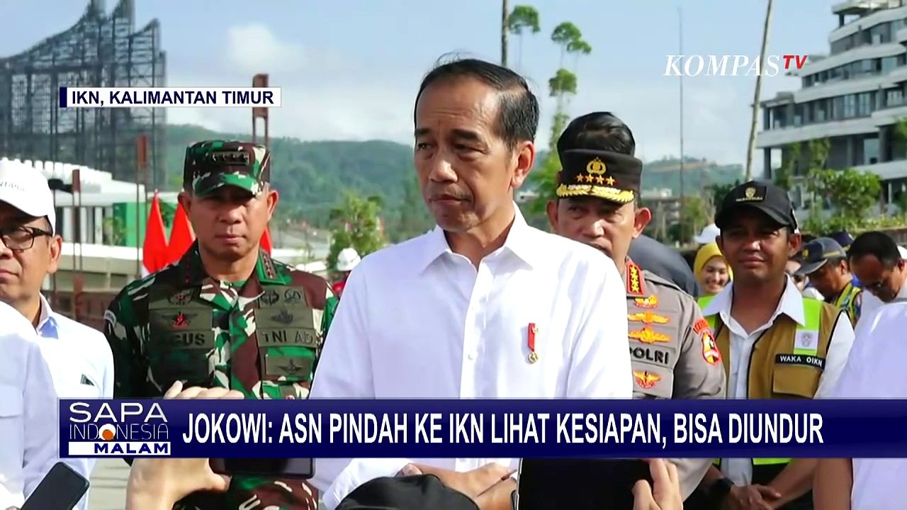 Jokowi: ASN Pindah ke IKN Lihat Kesiapan, Bisa Diundur