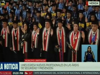 Mérida | UNES egresa nuevos profesionales para fortalecer la seguridad ciudadana