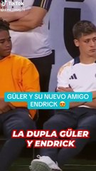 La amistad entre Güler y Endrick