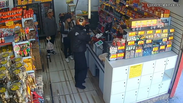 PCPR divulga imagens de roubo ocorrido em Piraquara