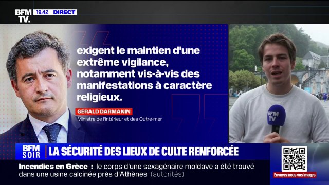 Lourdes: sécurité renforcée avant le pèlerinage du 15 août