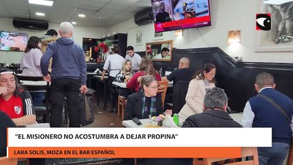 "El misionero no acostumbra a dejar propina"