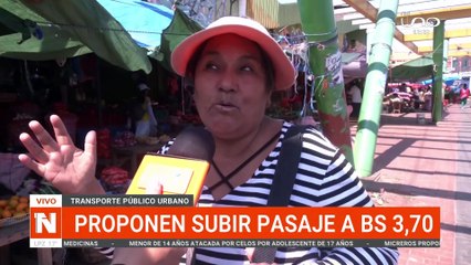 REACCIONES DE PERSONAS  A SUBIDA DE PASAJE