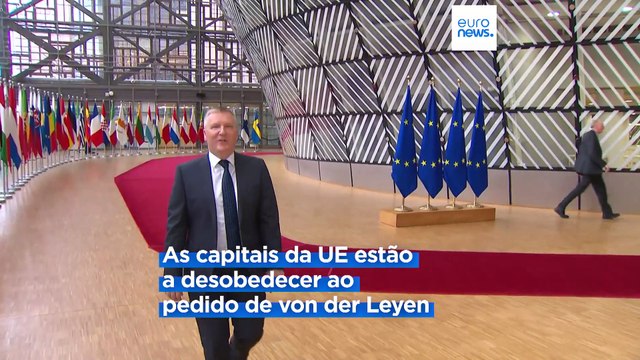 Maioria dos comissários europeus nomeados é do sexo masculino, desrespeitando vontade de von der Leyen