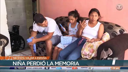 Niña diagnosticada con encefalitis requiere apoyo para viajar a España