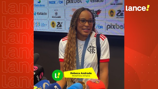 Rebeca Andrade põe em dúvida presença nas Olimpíadas e comenta disputa com Biles