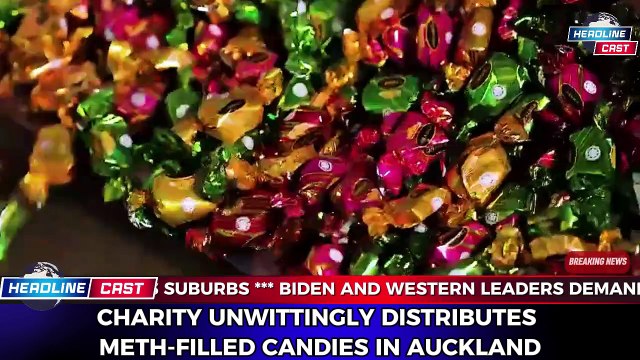 Charity Unwittingly Distributes Meth-Filled Candies in Auckland