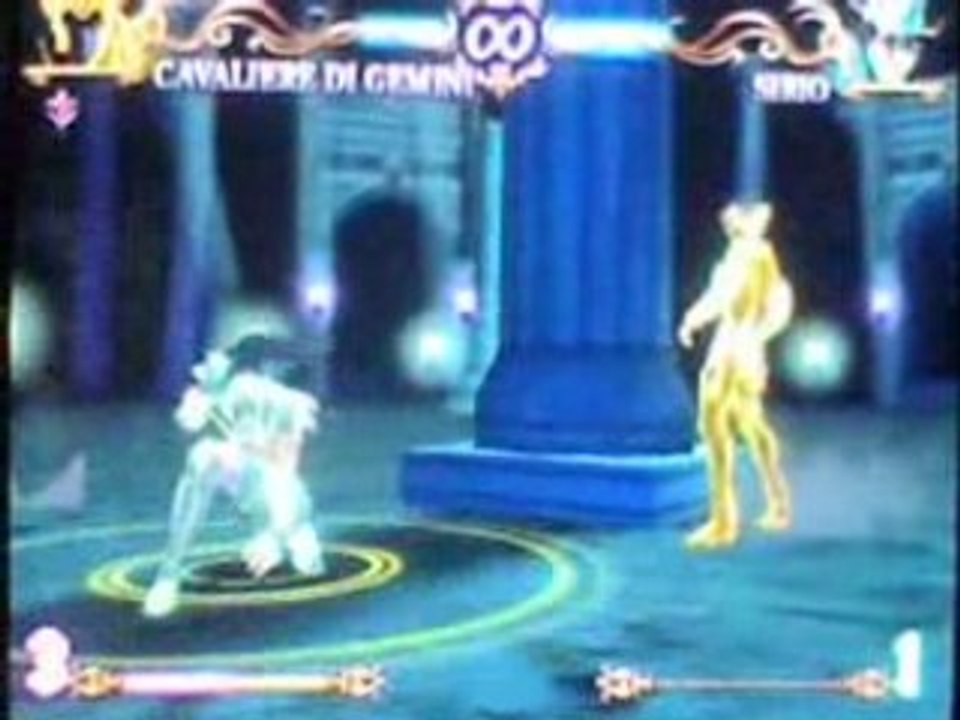 Cavaliere di gemini vs Shiryu (1a armatura)